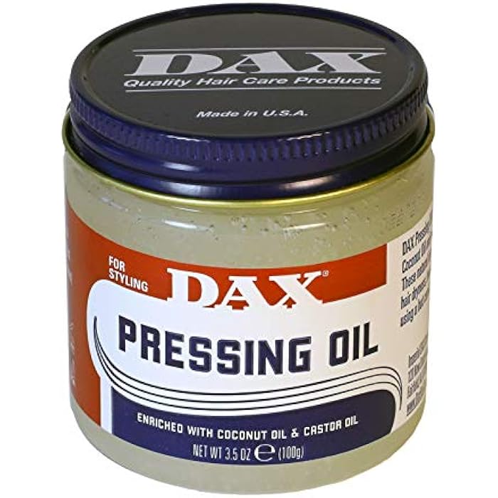 Dax Pressing Oil 3.5 oz. Jar